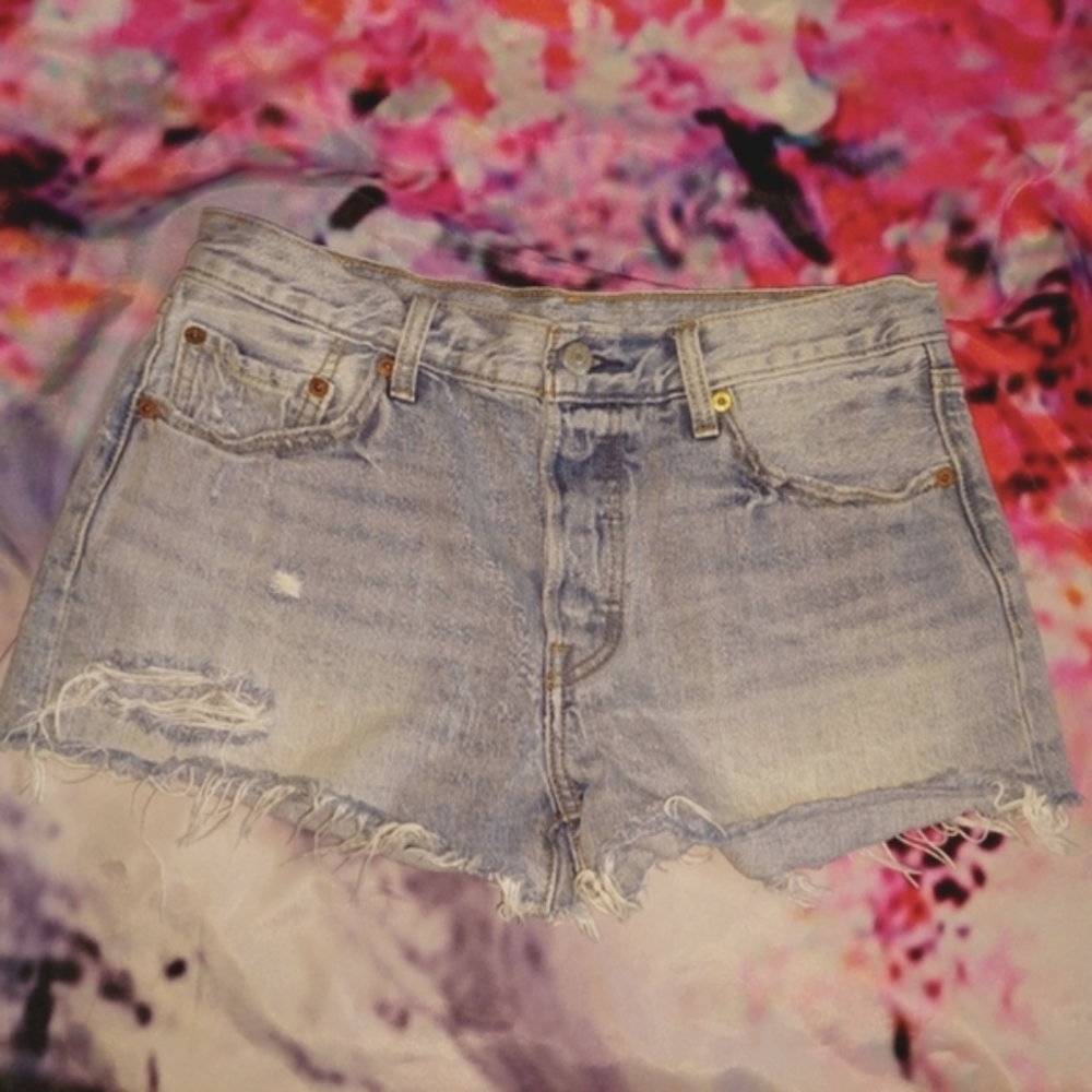 Levi's 501 Denim Jean Short Shorts